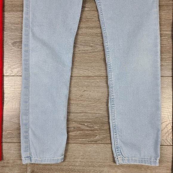 Lot of 3 Girl's Pants Leggings Jeans and Faux Leather Pants Size 9-12 - Picture 8 of 15